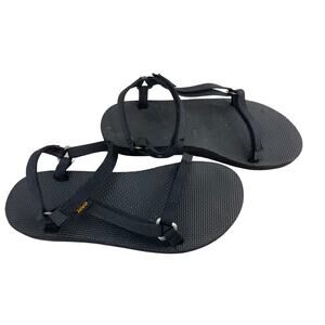 Teva Womens Black Original Universal Slim Sandal 8